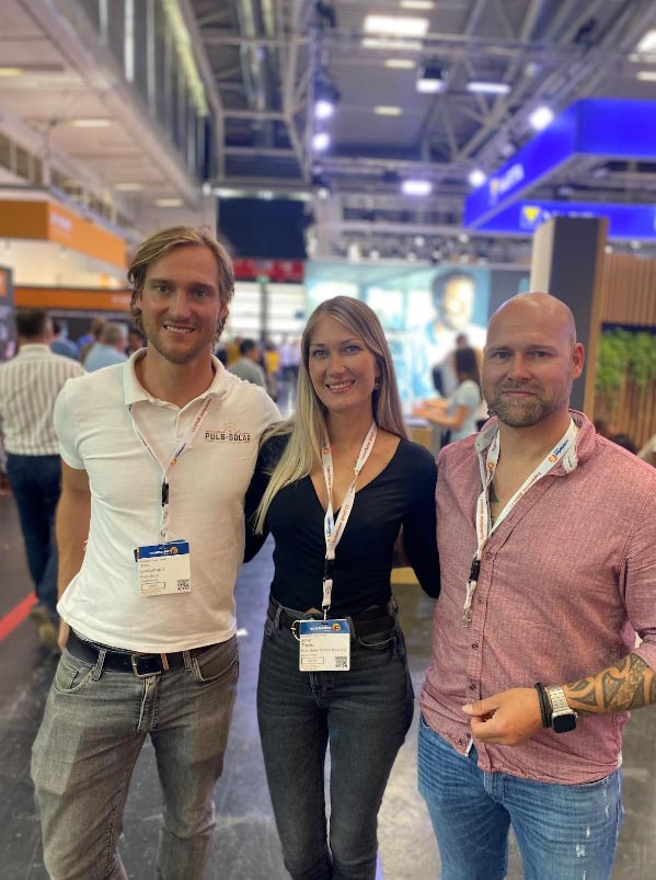 Puls-Solar auf der Intersolar-Messe Solarfirma Eilenburg