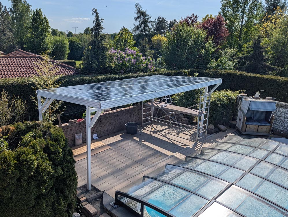 Solar Terrassenüberdachung