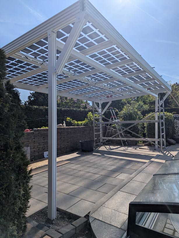 Solar Terrassenüberdachung